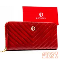   Rovicky Női Pénztárca Echo Bőr R-Prk-04-F7-3129 Red - Piros