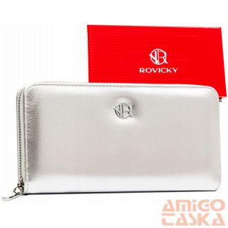   Rovicky Női Pénztárca Echo Bőr R-Prk-01-Hrh-2788 Silver - Ezüst
