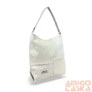 Zellia Női Válltáska Zlb111 Fehér-Beige - Shiny -