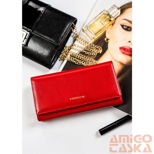 Peterson Női Bőr Pénztárca Ptn 42106-Sgn-8423 Red