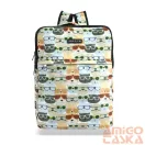 Zellia Hátizsák Hz-104 Macska Mintás - #99 - Vízlepergetős - 40 X 25 X 20 Cm