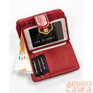 Peterson Női Bőr Pénztárca Ptn Ph31-3-Rs-1566 Red - Piros