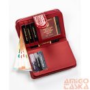 Peterson Női Bőr Pénztárca Ptn Ph31-3-Rs-1566 Red - Piros