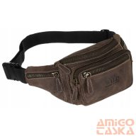 Wild Férfi Bőr Ővtáska 2506-Mh/1915  Barna