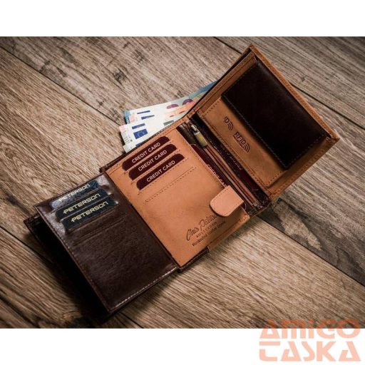Peterson Férfi Bőr Pénztárca N4-Shs-4131 T