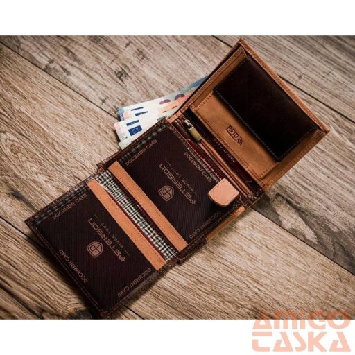Peterson Férfi Bőr Pénztárca N4-Shs-4131 T
