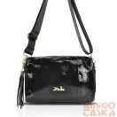 Zellia Női Oldaltáska Zlb210 Fekete Lakk