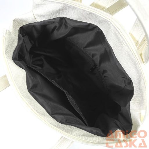 Zellia Női Hátizsák Zlb245 Világos Beige-Arany - Shiny -