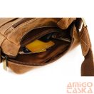 Férfi Oldaltáska 250840-Mh-1862 Tan