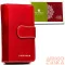 Peterson Női Bőr Pénztárca Ptn 76116-Sh-0868 Red - Piros