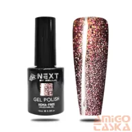   Next By Zellia Gél Lakk 10Ml - Hema / Tpo Free - ZB-112 - Lila Disco Arany Csillámmal