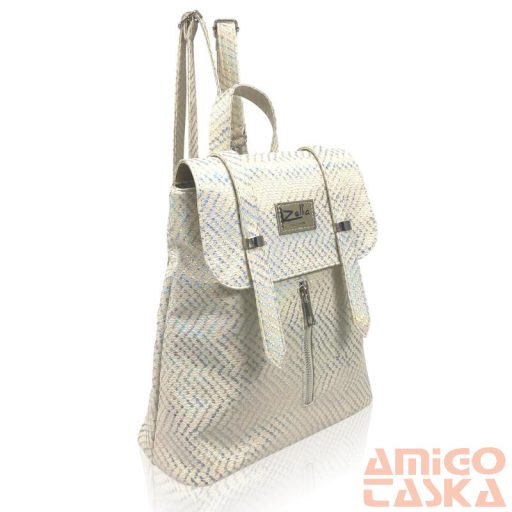 Zellia Női Hátizsák Td22013 Beige - Színes Hologram -