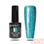 Next By Zellia Gél Lakk 10Ml - Hema / Tpo Free - ZB-131 - Sarkifény -Kékeszöld Arany Ezüst Csillámos