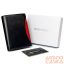 Férfi Bőr Pénztárca 1537-03-Bor-1225 Black-Red