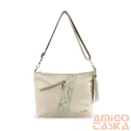 Zellia Női Oldaltáska ZLB396 Beige