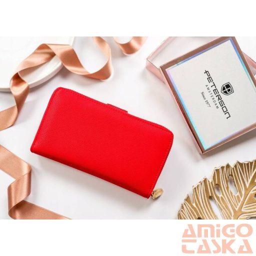 Peterson Női Pénztárca Ptn 008-Saf-0624 Red