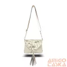 Zellia Női Oldaltáska 24104 Beige-Arany - Leaf -