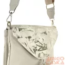 Zellia Női Oldaltáska 24104 Beige-Arany - Leaf -
