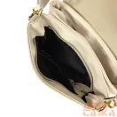 Zellia Női Oldaltáska 24104 Beige-Arany - Leaf -