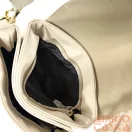 Zellia Női Oldaltáska 24104 Beige-Arany - Leaf -