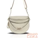 Zellia Női Oldaltáska 23050 Beige - Arany K.