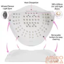 Professzionális Uv Köröm Lámpa - 380W 81 Led Sun X26 Max