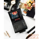 Peterson Női Pénztárca - Echo És Természetes Bőr Ps329- Mlf Black
