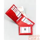 Cavaldi Bőr Kártyatartó Cw1012-Ndm-0858 Red