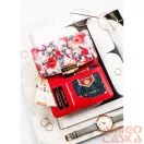 Peterson Női Pénztárca Echo Ptn 0015-Bky-9587 White-Red - Fehér-Piros