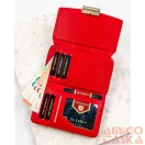 Peterson Női Pénztárca Echo Ptn 0015-Bky-9587 White-Red - Fehér-Piros