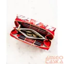 Peterson Női Pénztárca Echo Ptn 0015-Bky-9587 White-Red - Fehér-Piros