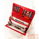 Peterson Női Bőr Pénztárca Ptn 42106-Pr-4892 Red - Piros