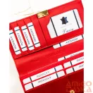Rovicky Női Bőr Pénztárca Rh-20A-1-Sh-R-5159 Red - Piros