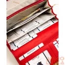 Rovicky Női Bőr Pénztárca Rh-20A-1-Sh-R-5159 Red - Piros