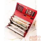 Peterson Női Bőr Pénztárca Ptn 72401-Rs-3580 Red