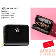   Rovicky Női Pénztárca Echo R-Prk-02-F7-2894 Black - Fekete