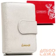Lorenti Női Bőr Pénztárca 76115-Brs-4706 Silver - Ezüst