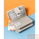 Lorenti Női Bőr Pénztárca 76115-Brs-4706 Silver - Ezüst