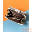 Lorenti Női Bőr Pénztárca 76115-Brs-4706 Silver - Ezüst
