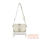 Zellia Női Oldaltáska 25131 Beige-Arany