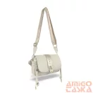 Zellia Női Oldaltáska 25131 Beige-Arany