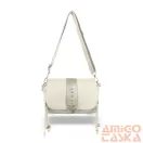Zellia Női Oldaltáska 25131 Beige-Arany