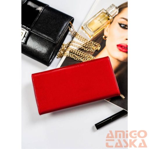 Peterson Női Bőr Pénztárca Ptn 42106-Saf-8584 Red - Piros