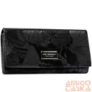 Peterson Női Pénztárca - Echo És Természetes Bőr Ptn Ps401-Mlf-2463 Black - Fekete