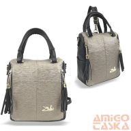 Zellia Női Hátizsák 24122 Fekete-Bronz - Groove -