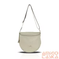 Zellia Női Oldaltáska Zlb12 Beige Matt - Krokkó -