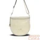 Zellia Női Oldaltáska Zlb12 Beige Matt - Krokkó -
