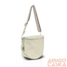 Zellia Női Oldaltáska Zlb12 Beige Matt - Krokkó -
