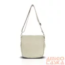 Zellia Női Oldaltáska Zlb12 Beige Matt - Krokkó -
