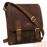 Peterson Férfi Bőr Oldaltáska Ptn 996-B-Nsh-4895 Tan
